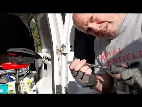 Ford Transit Connect Door Hinge Replacement