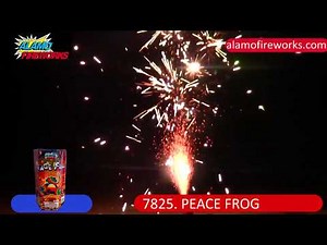 7825 Peace Frog - Alamo Fireworks