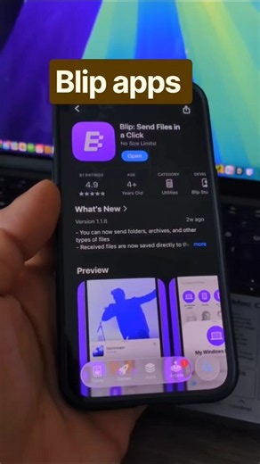 How to Transfer Large Files Between PC and Phone Fast (Blip App Review) #shorts #trending