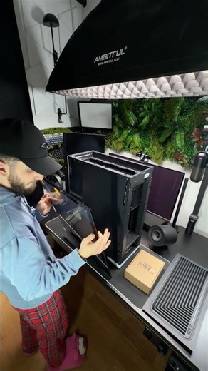 📦 Unboxing the beautiful Phanteks Evolv X2 PC case #pc #pcbuild #gamingpc