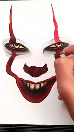 This Drawing Will Haunt Your Mind 😈🎨 | Pennywise Art