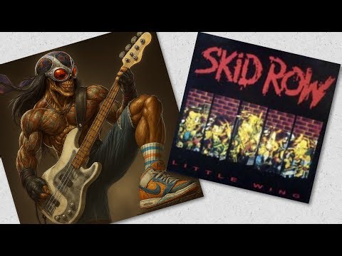 SKID ROW- Little wing ( bass cover by MÄCHING YÄP)