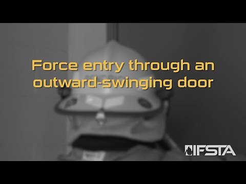 Essentials 7th Edition - Force entry through an outward-swinging door