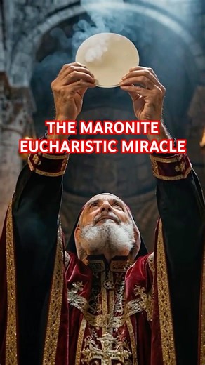 The Maronite Eucharistic miracle!