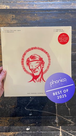 BEST OF 2025: SEAN JOHNSTON / VARIOUS ARTISTS - A Love From Outer Space LP (MATERIAL MUSIC) Since its inception in 2010, A Love from Outer Space (ALFOS) has been a steady presence in the underground music scene, fostering a close-knit community with its regular, transformative dancefloor experiences. Founded by the late Andrew Weatherall and Sean Johnston, both highly regarded DJs and producers, ALFOS was born out of a shared love for slower-paced music and quickly became a lasting and adventuro