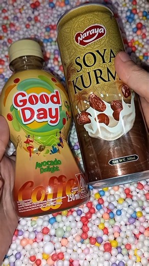 menemukan kopi good day avocado delight dan naraya soya kurma dikardus #jajanan #huntingjajan #jajan