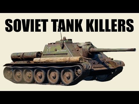 Every Soviet Tank Destroyer Used in World War II | Complete Red Army Documentary