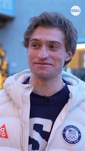 Olympic snowboarder Jake Pates is free on Valentine's Day... if you can't find him on Hinge we asked him all the prompts so you don't have to. 🤣❤️ | Good Morning America