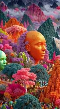 High-Value Cinematic Dreamscape of the Extreme Faces