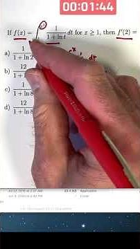DERIVATIVE of INTEGRAL with FTC and CHAIN RULE #apcalculus #apcalculusbc #calculus