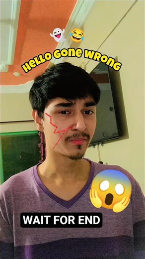 Hello Gone Wrong😂👻#ghost #shortvideo #gonewrong
