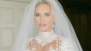 Erin McGregor reveals first look of 'magical' wedding dress as she ties the knot