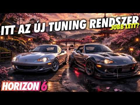 Bemutatták az új tuning rendszert! Látszik a fejlődés! Forza Horizon 6