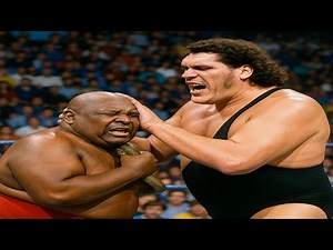 Andre the Giant vs Abdullah the Butcher… It Turned Into a WAR! 🚨