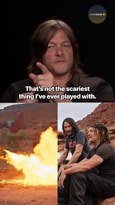 51K views · 2K reactions | "The Walking Dead" and "Ballerina" star Norman Reedus reveals the scariest thing he's ever interacted with on set  | CinemaBlend | Facebook