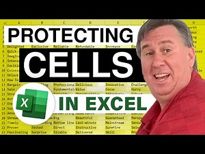 Excel - How to Protect Specific Cells in Excel Without Locking the Entire Sheet - Episode 763