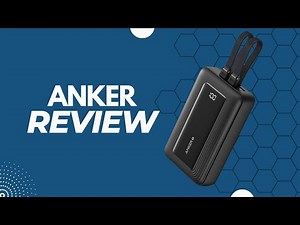Review: Anker Zolo Power Bank, 20,000mAh 30W Max Fast Portable Charger with Built-in USB-C and MFi