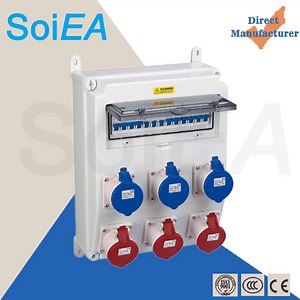 [Hot Item] Control Waterproof Industrial Plug Socket Outdoor Portable Power Distribution Box Switch Socket Outlets