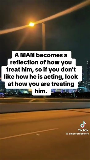 A mirror will only do 3 things in life; 1.) Crack, 2.) Break, and 3.) Reflect.