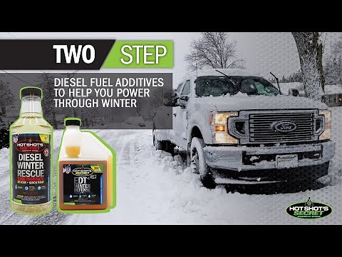 Hot Shot's Secret Winter Diesel Additives: The Two-Step Process