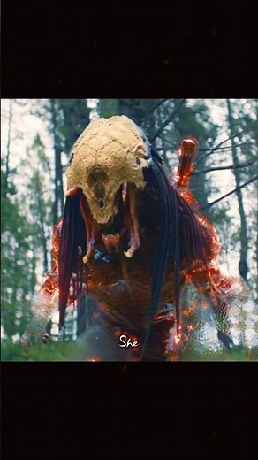 She Attacked an Invisible Alien Hunter #movieexplained #filmrecap #survival