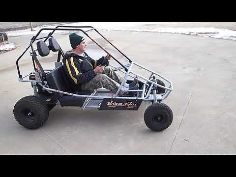 BigIron Auctions Silver Fox Go Kart 6.5HP