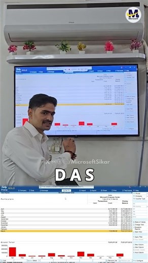 Monthly Stock Sale Analysis –Tally Prime 7.0 ,PARTY WISE SALES ,TOTAL SALES REPORT ‪@msexcelwire‬