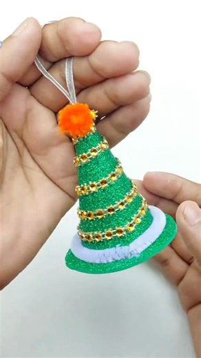 26K views · 246 reactions | DIY Christmas HatChristmas Crafts IdeaHandmade Best Holiday Crafts #diy #crafts #christmashat #christmastime | Creative Art & Craft Ideas | Facebook