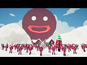 Final Santa Claus War Mini Christmas Story TABS Mod Totally Accurate Battle Simulator