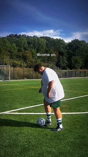 Funny Fat Guy Playing Soccer Compilation