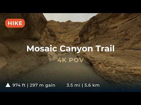 Mosaic Canyon Trail | Death Valley National Park | Geological Wonders Hike