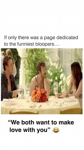 Bloopers on Instagram: "He went off script and the truth accidentally came out  #bloopers #outtakes #funny #movies #explorer #thisis40 #meganfox #"