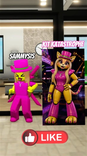 OUR AVATARS IN FNAF🧸👻 #roblox #stealabrainrot