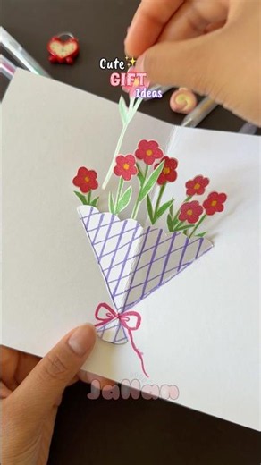 DIY cute gift ideas ✨💕 #diy #craft #papercraft #shortvideo