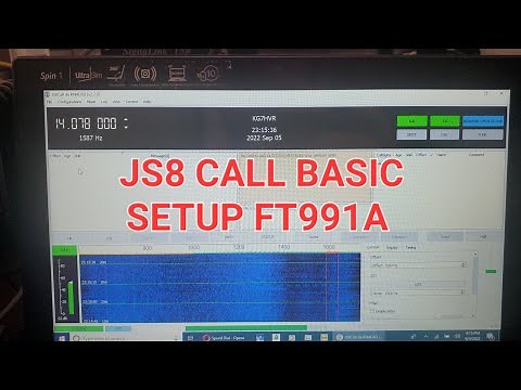 JS8 CALL BASIC SETUP FT991A