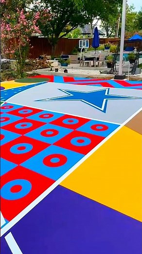 Como tener ideas para canchas para picoball y basquetball..aqui te muestro