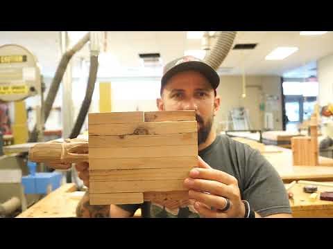 Carving a Bison and Astronaut out of Reclaimed Wood, Episode 2