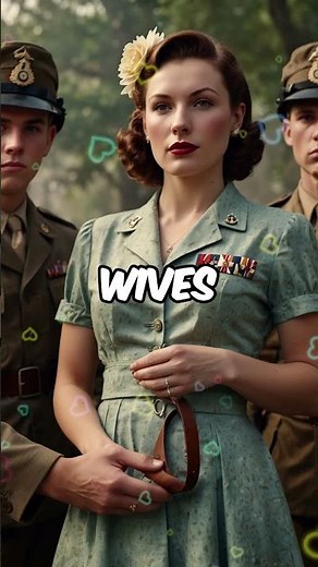 WW2's War Bride Scandal The Untold Stories #historycalsecrets #history #historicalfigures