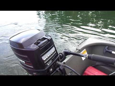 20 HP Mercury on 1436 aluminum Jon boat