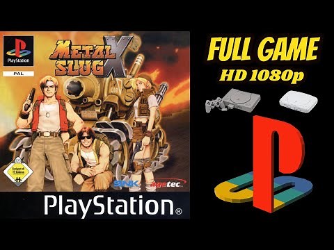 Metal Slug X (PS1) Longplay/Walkthrough HD1080p NO COMMENTARY