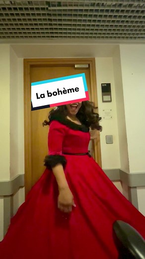 Danielle de Niese Stunning Quick Change for La Bohème Performance