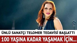 Telomer nedir? Telomer tedavisi nedir nasıl uygulanır? Sertap Erener uyguluyor