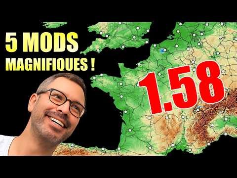 🚛1.58 - 5 MODS BACKGROUND APPARENCE DES CARTES - MAPS ❤️ ETS2 - EURO TRUCK SIMULATOR 2