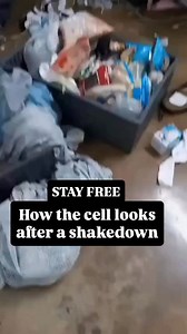 How the cell looks after a shakedown… STAY FREE! #prison #explore #truestory #reels #fyp | Christopher Willars