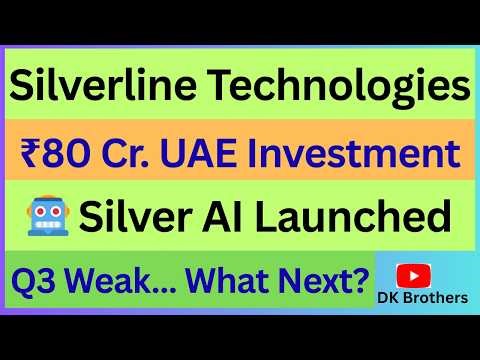 Silverline Technologies Share Latest News | Silver AI Launch | Q1–Q3 Results Analysis | AI Launch