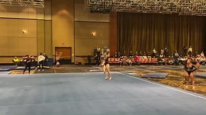 Routine to watch for at Nastia Cup on Friday. THIS IS ART! Adell Speck 📹 Instagram: @ adelle.blvgym | GymCastic