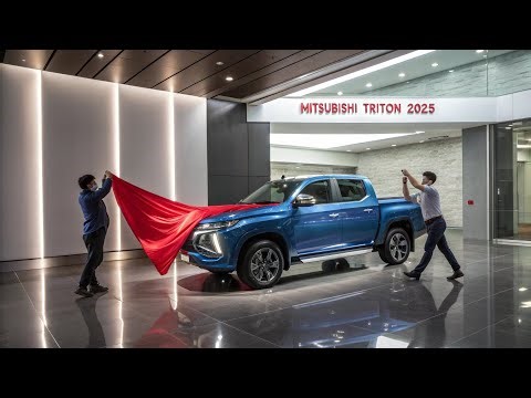 Mitsubishi reveals the redesigned 2025 Triton pickup