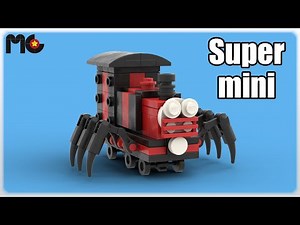 How to build lego Choo Choo Charles Super mini (EASY)