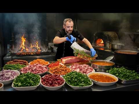 The Best Turkish BBQ Experience! Adana Kebabs, Meats & Amazing Flavors