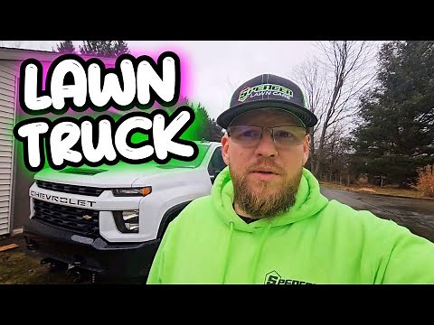 WE ARE PICKING UP OUR 2024 LAWN CARE TRUCK/TRAILER!